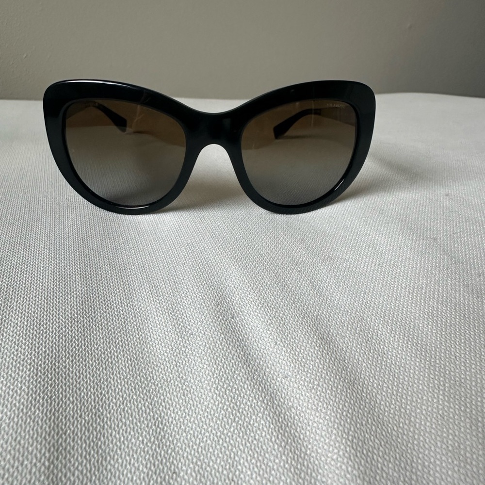 Versace Elegant Black Cat-Eye Sunglasses